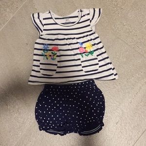 Carters 2 piece baby girl outfit